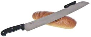 American Metalcraft Pizza Knife with Double Handles