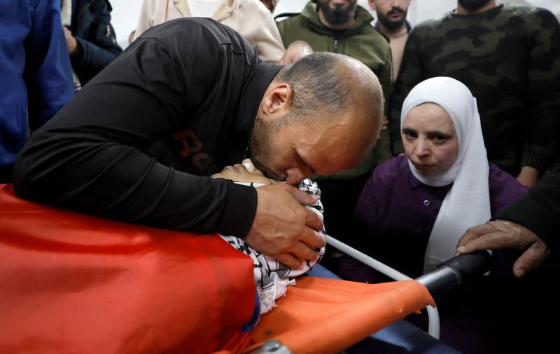 The death of 16-year Mustafa Sabbah, who was killed in clashes with Israeli troops, near Bethlehem