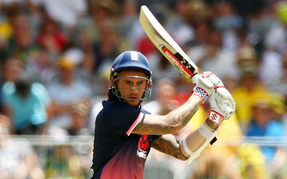 Alex Hales has become the second England ODI and T20 cricketer to give up domestic red-ball cricket and effectively rule out a Test return in the past week - Getty Images AsiaPac