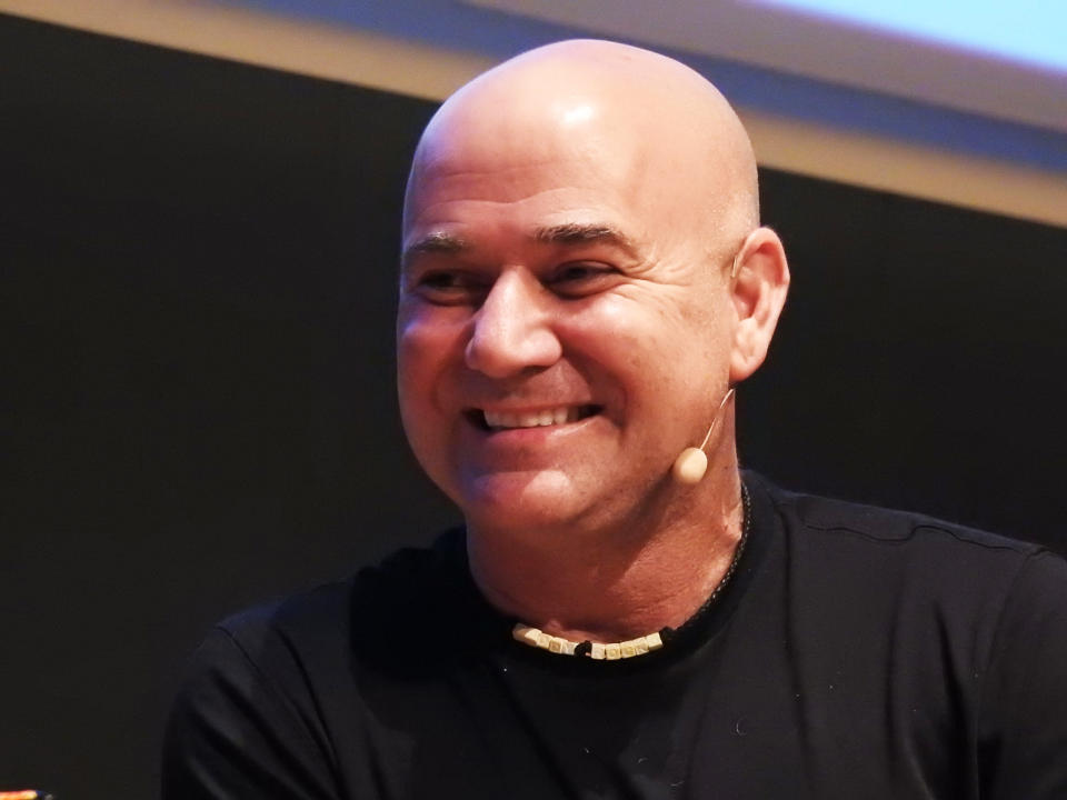 BARCELONA, SPAIN - MAY 08: Andrea Agassi attends 'The Love Behind Food Danone' photocall on May 08, 2019 in Barcelona, Spain. (Photo by Europa Press Entertainment/Europa Press via Getty Images)