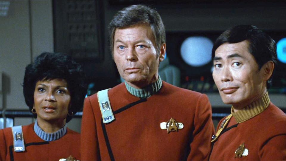 George Takei and Nichelle Nichols