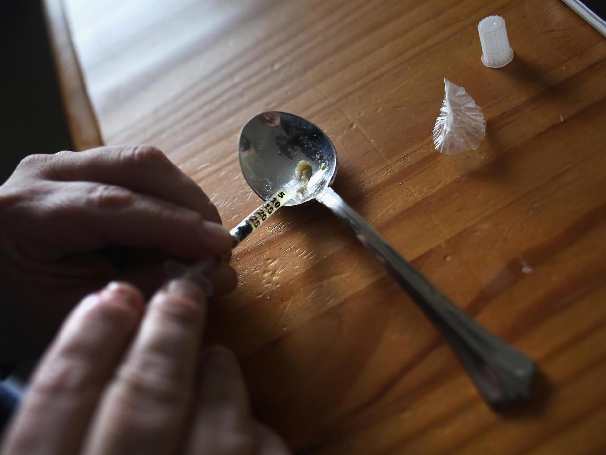 Heroin is among the drugs being supplied along 'county lines' from cities into rural areas: Getty