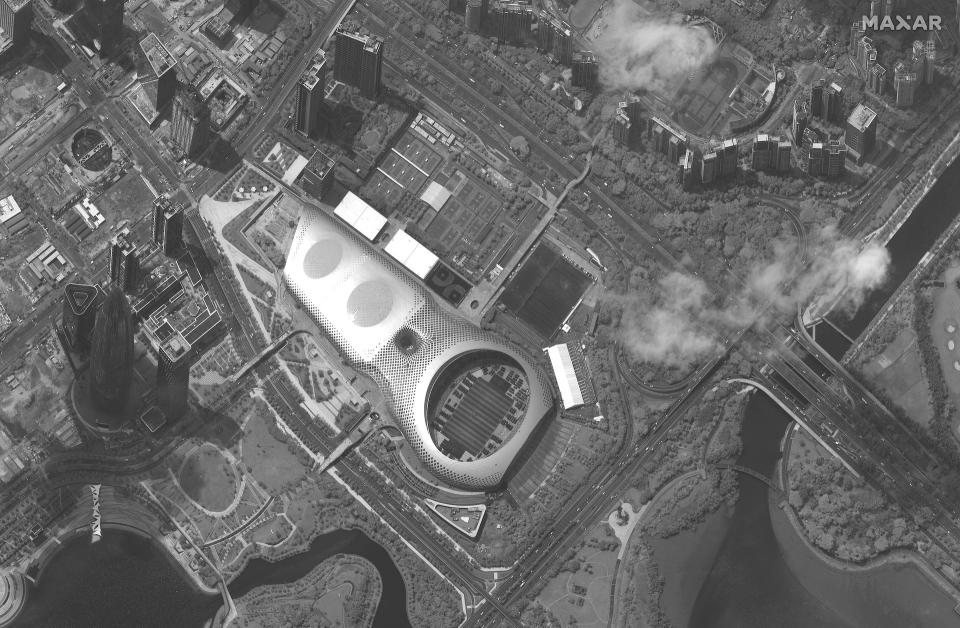 Hong Kong Shenzhen Stadium military