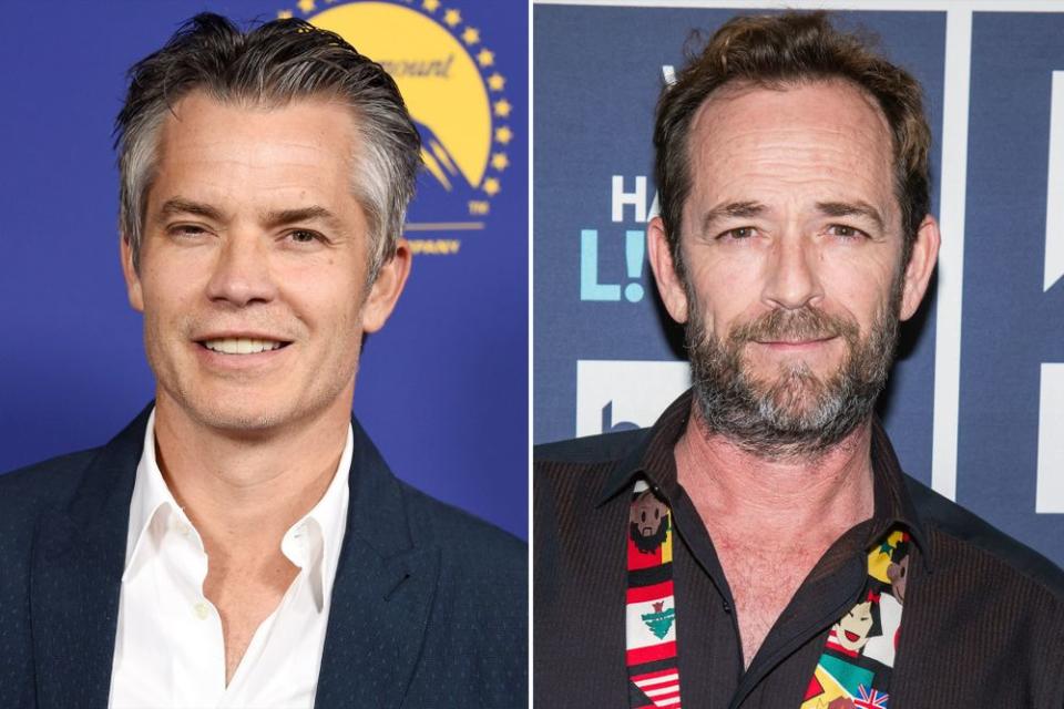 Timothy Olyphant; Luke Perry | Gregg DeGuire/Getty; Charles Sykes/Bravo/NBCU Photo Bank via Getty