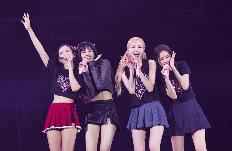 ▲韓國女團BLACKPINK今年在高雄世運主場館舉辦演唱會，兩場吸引10萬人前往朝聖 。（圖／YG Entertainment）