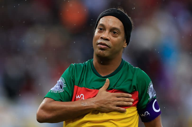 Former Brazil winger Ronaldinho