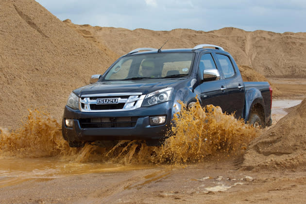 Isuzu D-Max<br> Engine: 2.5L Turbo-diesel<br> Power: 134bhp<br> Torque: 320Nm<br> Recently launched, the new Isuzu D-Max is the sole vehicle offered by Isuzu in Malaysia. Despite this, the D-Max has carried the Isuzu flag for years without trouble. Sporting a handsome exterior, the new D-Max features advanced technologies such as its Variable Geometry System Turbocharger that allows the engine to deliver more power but use less fuel.