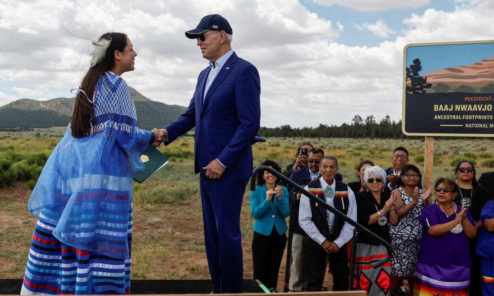 <span>Photograph: Jonathan Ernst/Reuters</span>