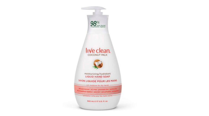 Live Clean Coconut Milk Moisturizing Liquid Hand Soap (Photo: Amazon)