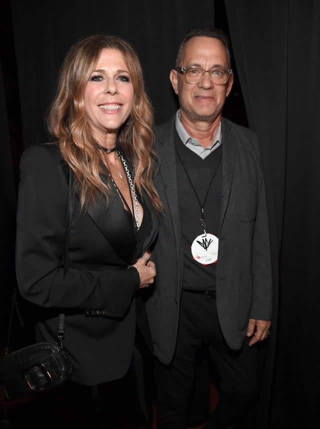 Rita Wilson and Tom Hanks