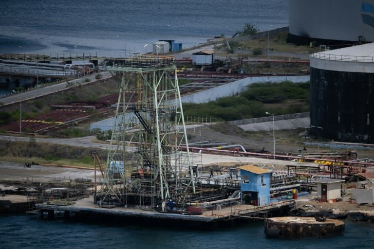 La Refinería de Petróleo de Korsou, en Willemstad, en las Antillas Holandesas, en una imagen del 13 de marzo de 2024 (Federico Parra)