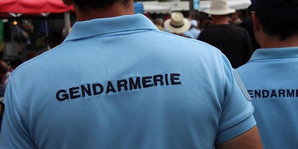 Des gendarmes (photo d'illustration). - -