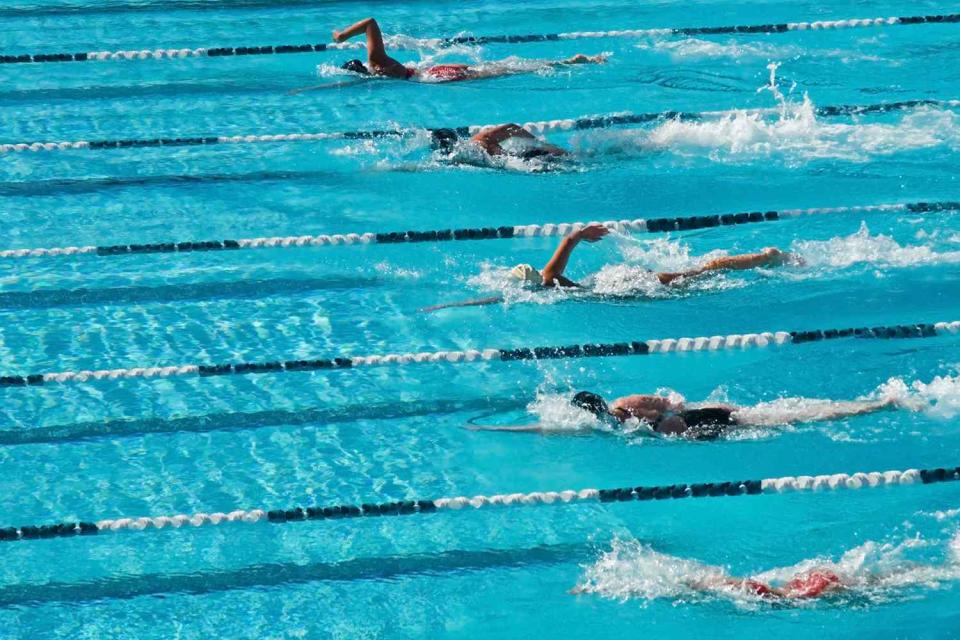 <p>iStock / Getty</p> Stock image of swimming