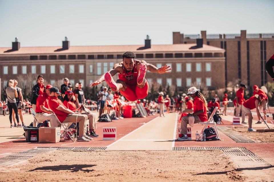 Texas Tech graduate student Jalen Seals is ranked fourth in the West Region in the triple jump and fifth in the long jump going into the NCAA West Preliminary meet that starts Wednesday in Fayetteville, Arkansas. The top 12 in events advance to the NCAA outdoor championships June 8-11 in Eugene, Oregon.