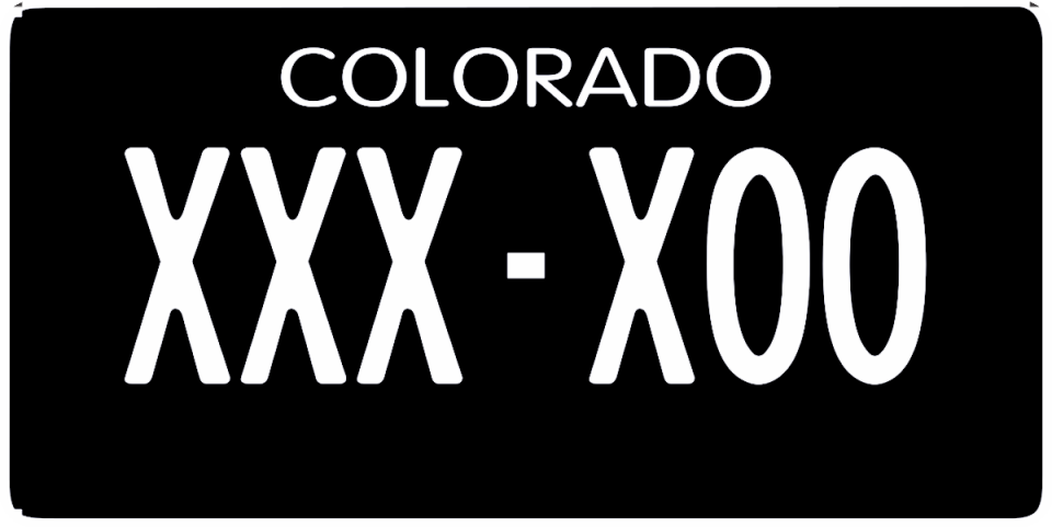 Nearly 170,000 retro retired black license plates were sold in Colorado in 2023, making it the most popular specialty plate.