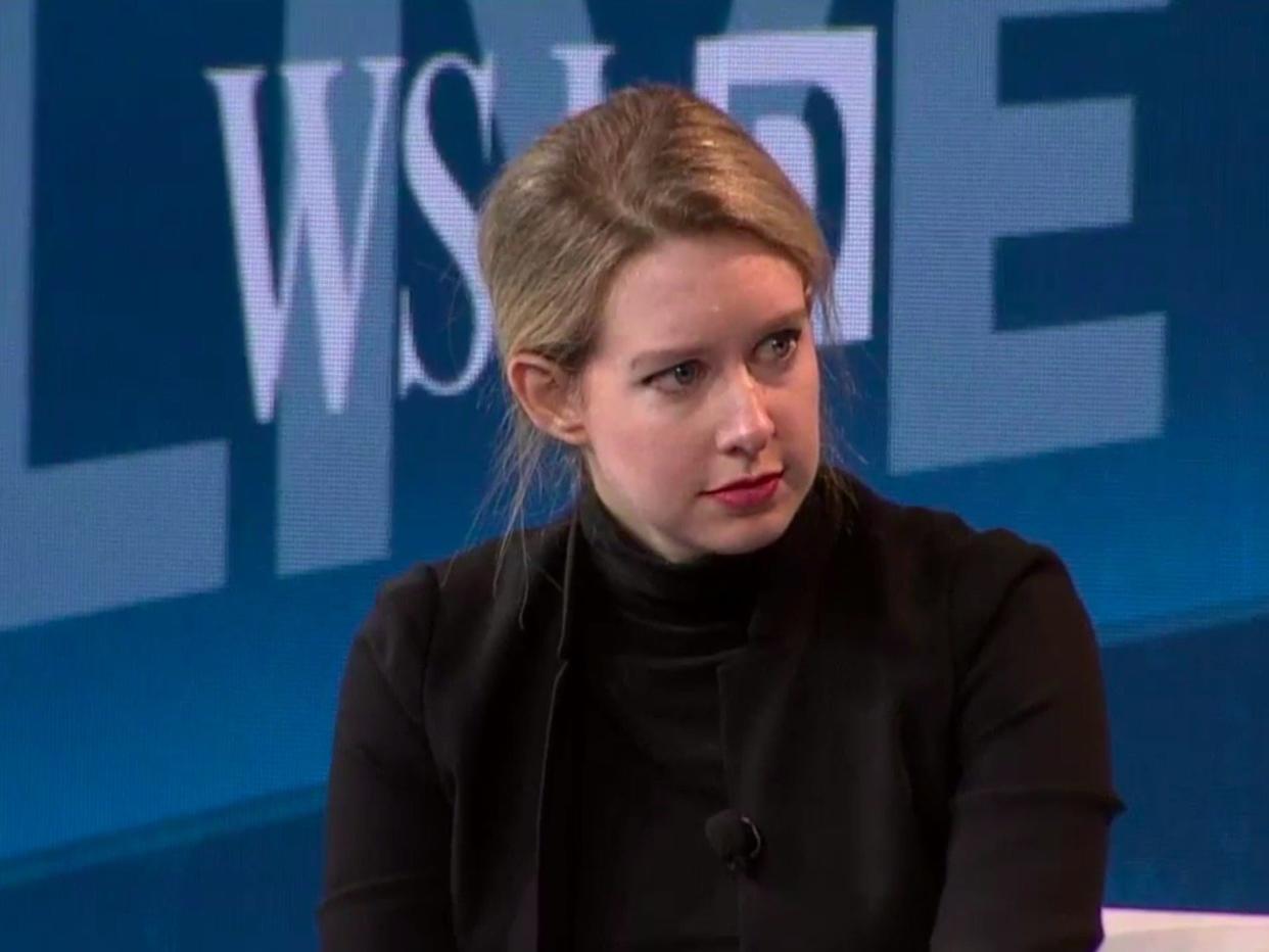 Elizabeth Holmes Theranos