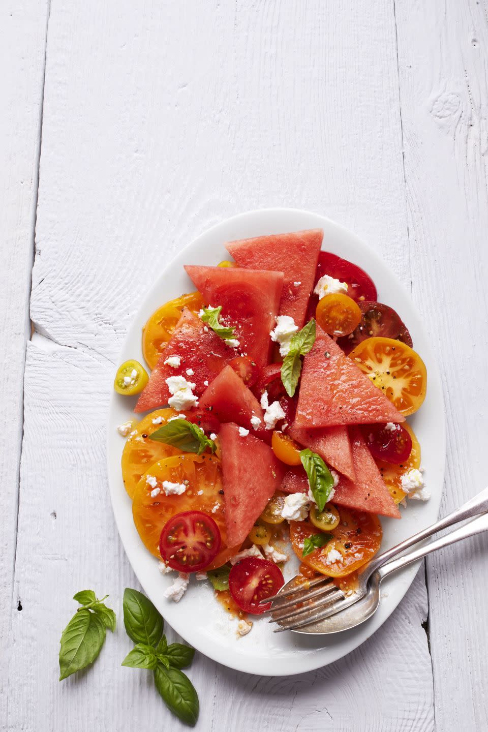 Tomato & Watermelon Salad