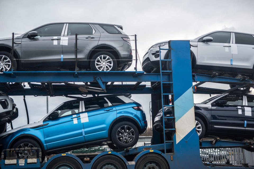 Jaguar Land Rover is the biggest auto manufacturer in the UK, producing more than 530,000 vehicles per year. Photo: Matthew Lloyd/Getty Images