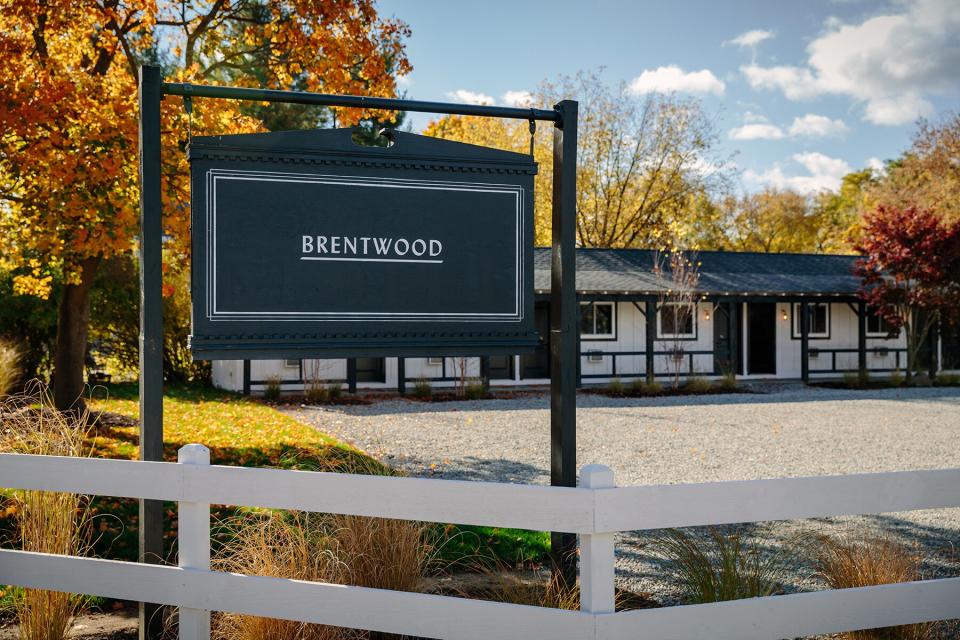 Exterior of the Brentwood Hotel