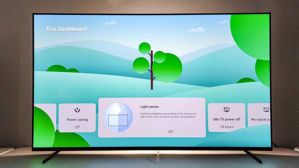 Sony Bravia XR A80L OLED TV settings
