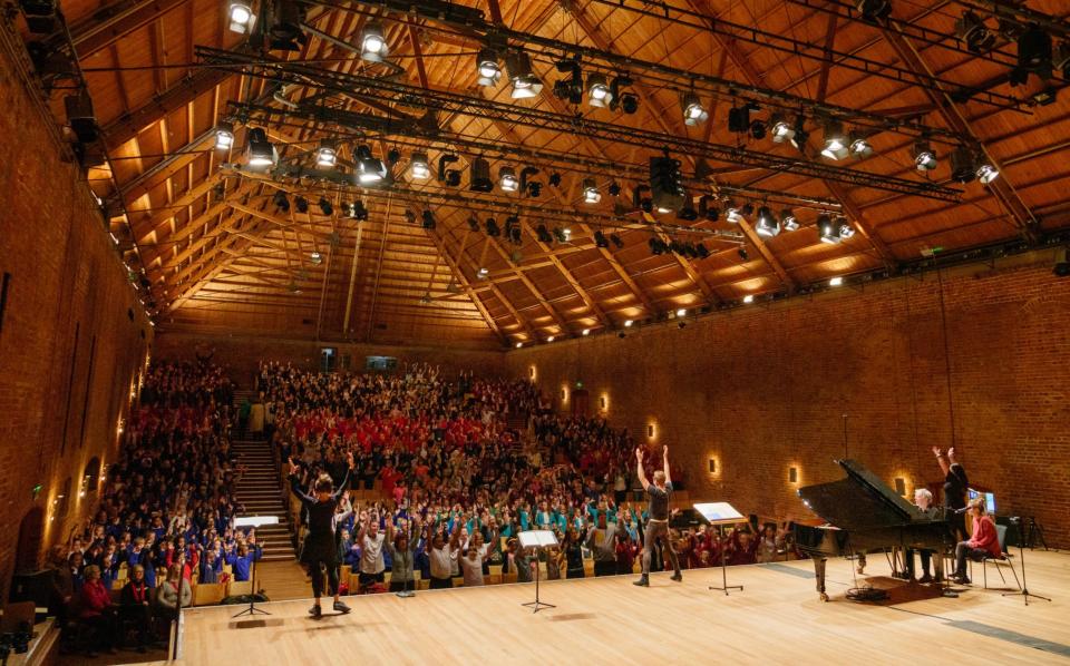 'A centre of artistic excellence': A performance at the Aldeburgh Festival