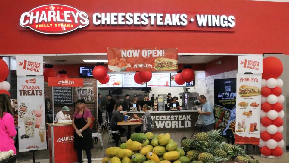 Charleys Philly Steaks opened Thursday, shown 5/11/2023, in the Bradenton Walmart at 5315 Cortez Road W. There is a second one planned for another Bradenton Walmart later this year.