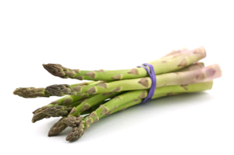 Spear a spear of low-calorie asparagus for your next meal.