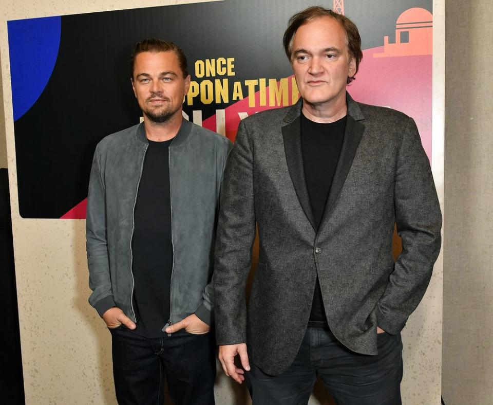 Leonardo DiCaprio and Quentin Tarantino  | Rob Latour/REX/Shutterstock