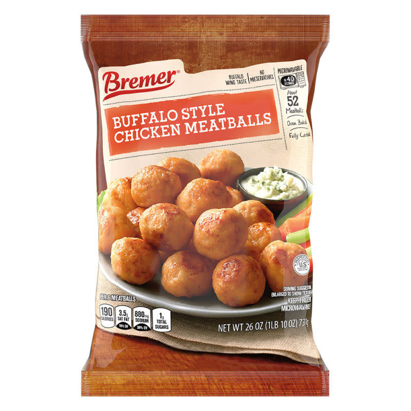 Bremer Buffalo Style Chicken Meatballs<p>Aldi</p>