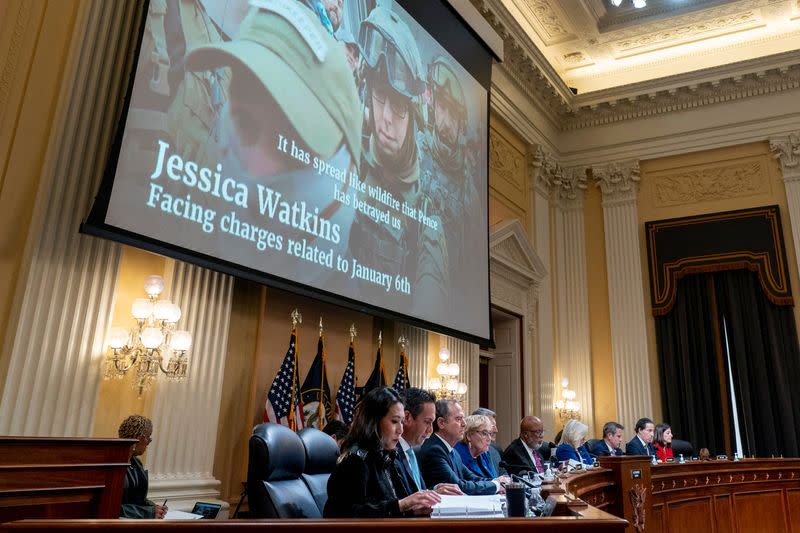 U.S. House holds public hearings on Jan. 6, 2021 assault on Capitol, in Washington