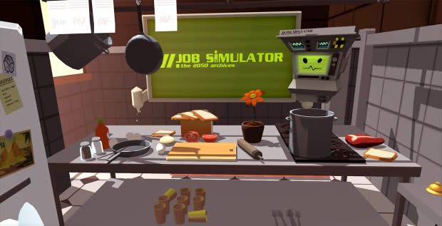 Valve's Job Simulator.