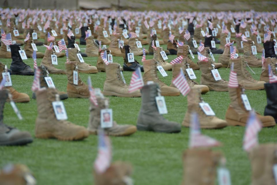 Run, Honor, Remember 5K Memorial Ft Bragg Boots