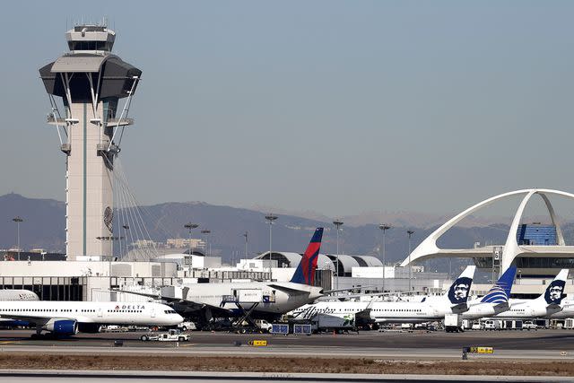 <p>AP Photo/Gregory Bull</p> The Los Angeles International Airport, as pictured in November 2013