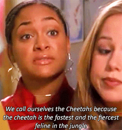 Galleria explains the meaning behind the name of the group, "The Cheetah Girls"