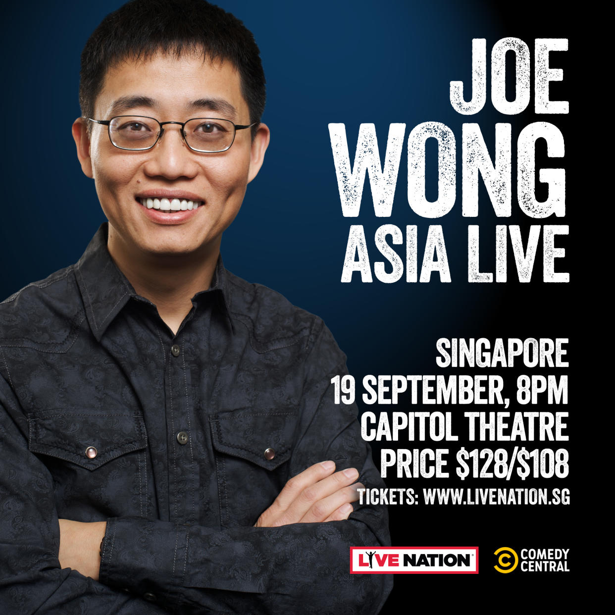 Joe Wong live in Singapore. (PHOTO: Live Nation)