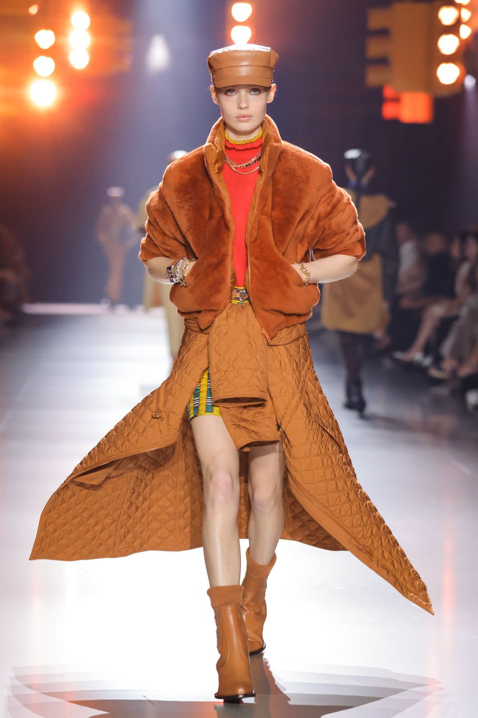 the second chapter of the hermes' women's fall winter 2024 collection runway show