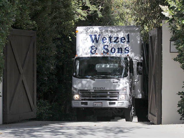Ben Affleck and Jennifer Garner are renovating their house, not their relationship. Rumors about a possible Ben and Jen divorce continued to swirl as Wetzel & Sons vans were seen at their Pacific Palisades, Calif., enclave, but no one is moving out. The trucks were there because the couple are under going a house renovation, a source close to Ben and Jen confirms. Flynet Flynet The owner of Giannetti Architects told ET that they've done projects for the Afflecks in the past. The couple "loved the work, so they called up to remodel some rooms." <strong>WATCH: Ben and Jen Are Doing 'Fine'</strong> The moving vans were there to bring furniture to storage in order for the company to begin construction on the actors' home. The house renovation comes on the heels of sources telling ET that the couple "are fine" and are planning on spending the summer focusing on family. They were also spotted together last month grabbing lunch in Brentwood, Calif., right in the heat of the divorce rumors. Ben and Jen will celebrate their 10th wedding anniversary next week on June 29. <strong>WATCH: Jennifer Garner Flirts with an Engaged Ben Affleck in 2003</strong> Despite all the breakup chatter around them, these two aren't going anywhere imminently. Find out more about Ben and Jen's upcoming plans in the video below.