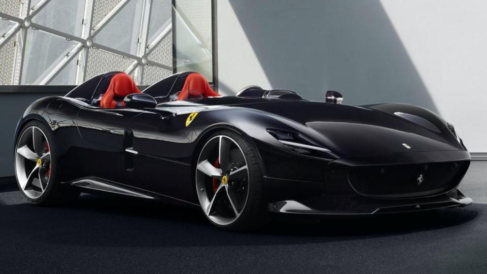 MX Speedster融入Ferrari Monza SP2的開放式座艙設計概念。 (圖片來源/ Ferrari)