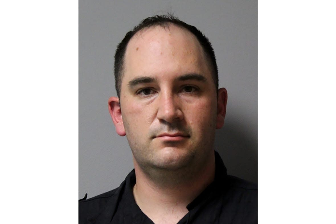 This booking photo provided by the Austin, Texas, Police Department shows U.S. Army Sgt. Daniel Perry. (Austin Police Department via AP, File)