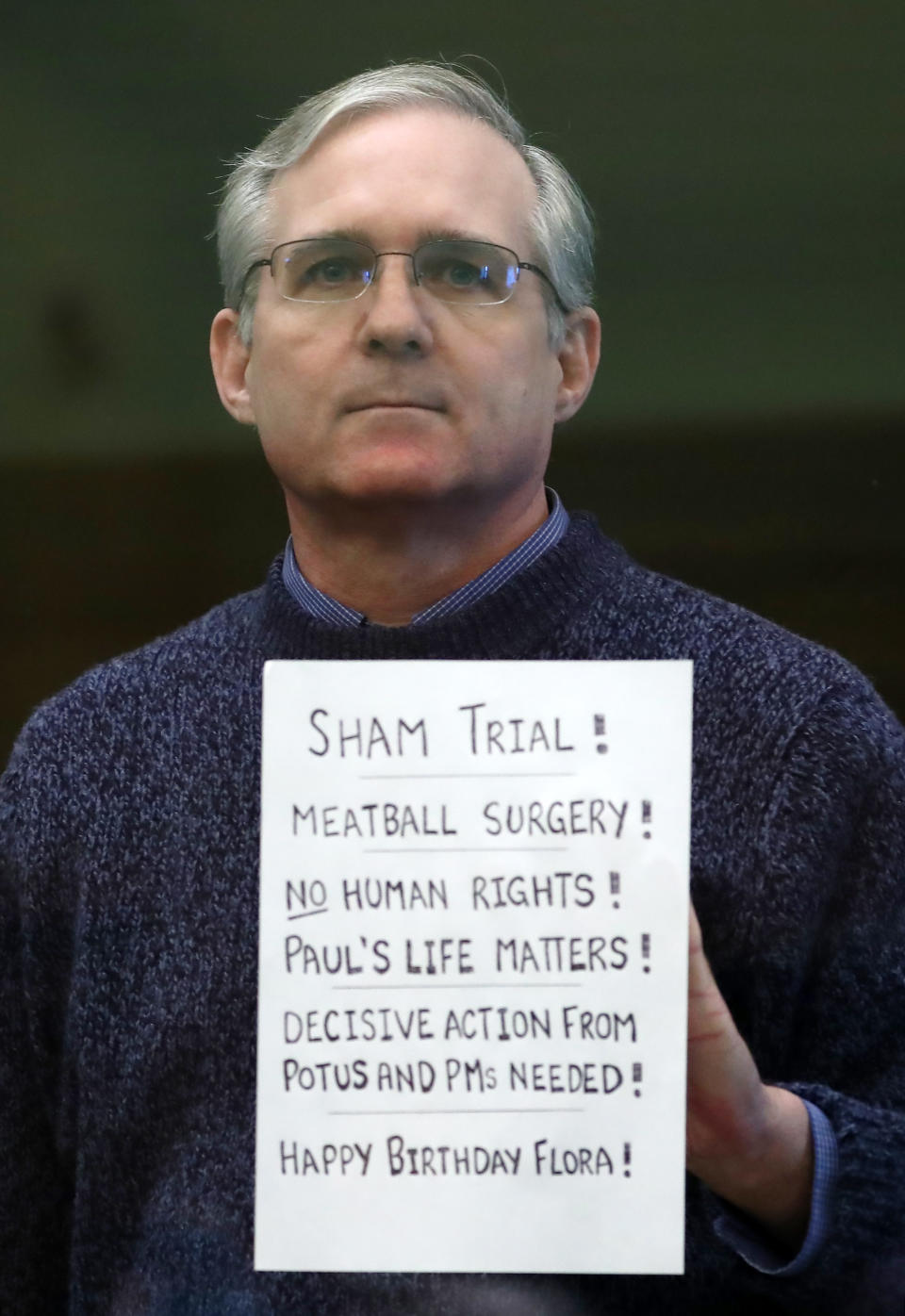 American citizen Paul Whelan attends a sentencing hearing at the Moscow City Court, on charges of espionage against Russia, in June 2020. / Credit: Photo by Anton NovoderezhkinTASS via Getty Images