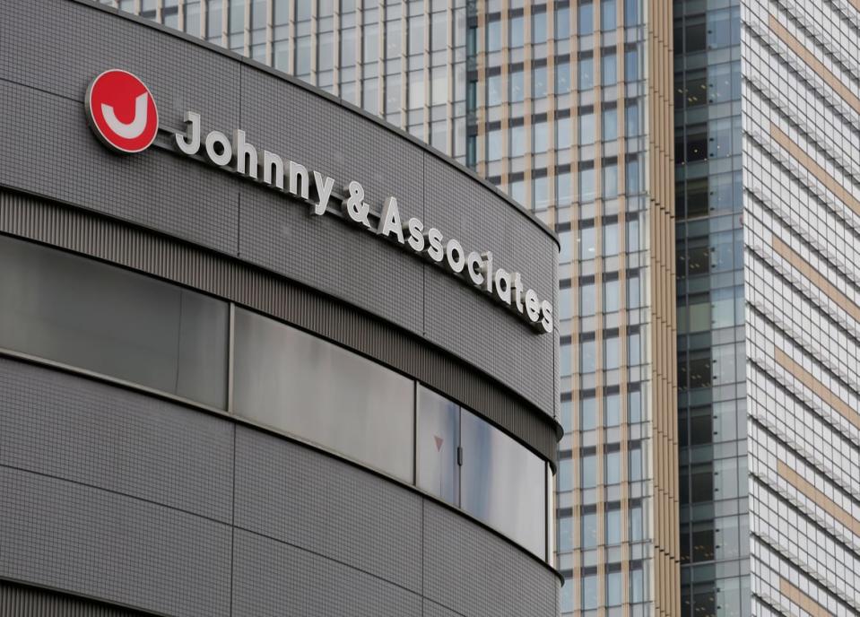 <div class="inline-image__caption"><p>The logo of Johnny & Associates is seen at its office building in Tokyo, Japan, July 10, 2019.</p></div> <div class="inline-image__credit">Kim Kyung-Hoon/Reuters</div>