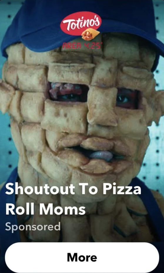 "Shoutout to pizza roll moms"