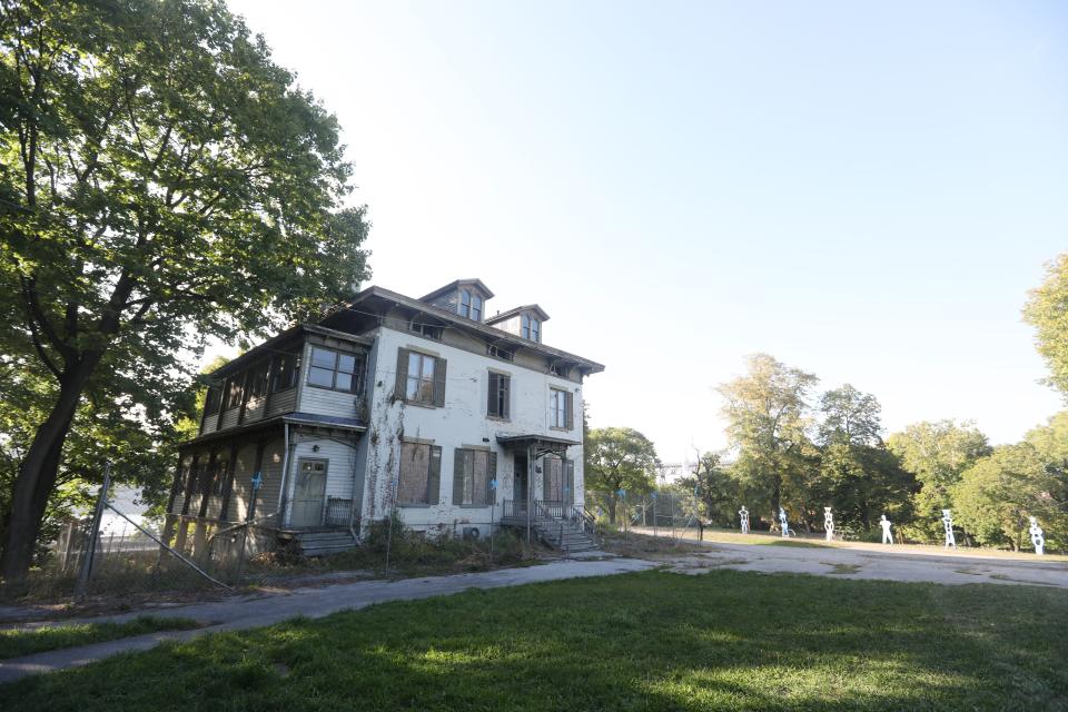Pelton Manor, the mansion inside Wheaton Park in the City of Poughkeepsie on September 23, 2020.