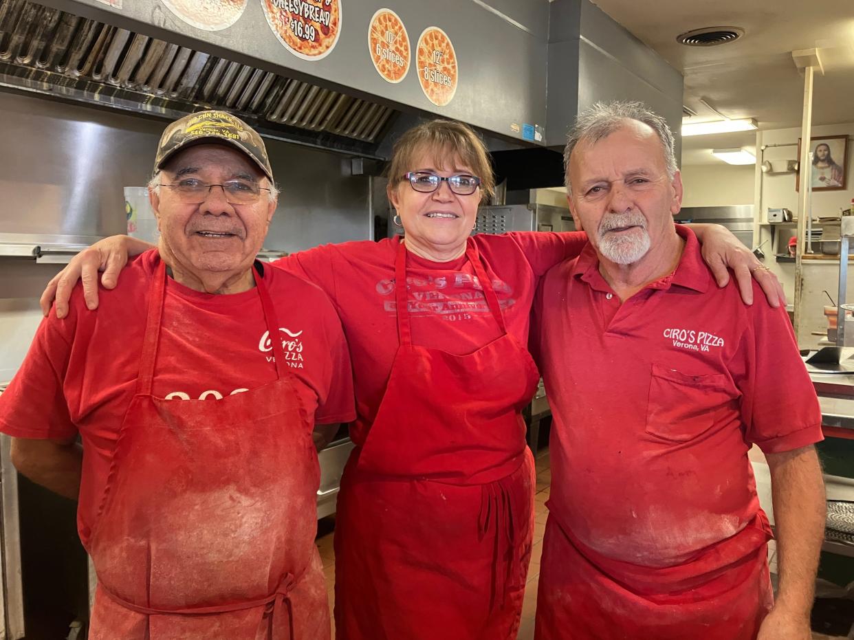 Tony, Teresa and Sal Dimeo, who own Ciro's Pizza in Verona, are retiring at the end of the year. Ciro's is being sold and will be under new ownership.