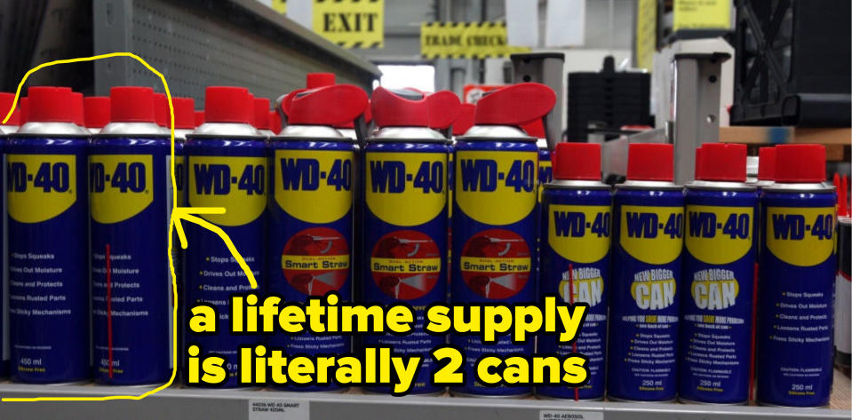 WD-40 cans