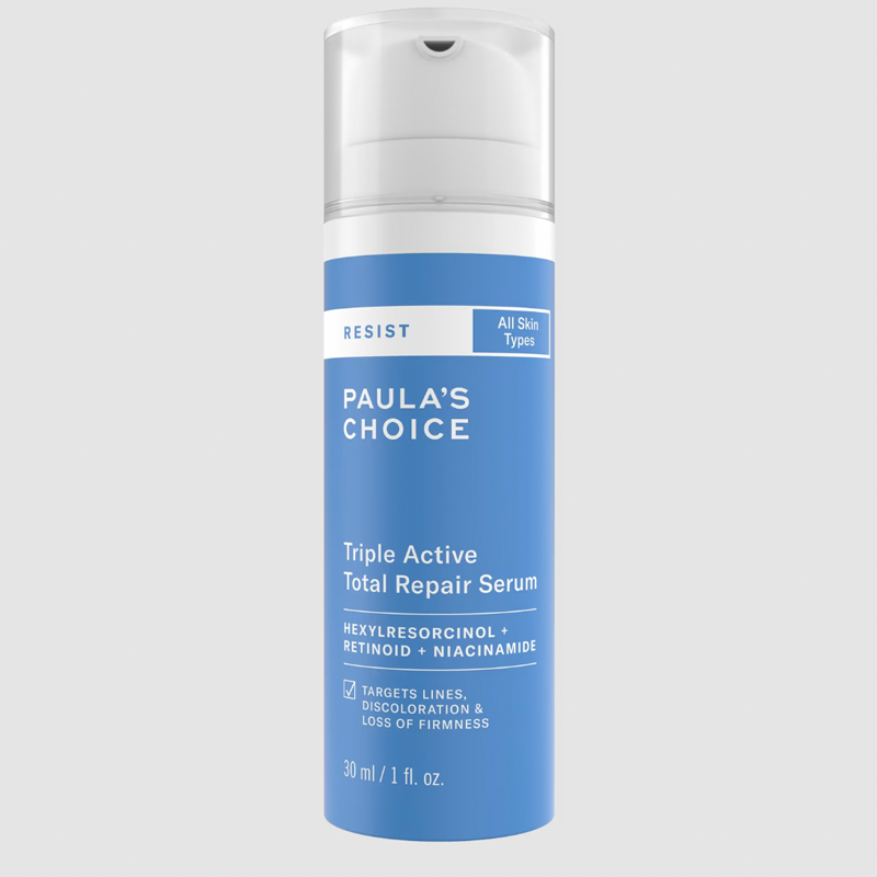 <p><a href="https://go.redirectingat.com?id=74968X1596630&url=https%3A%2F%2Fwww.paulaschoice.com%2Fresist-triple-active-total-repair-serum%2F1020.html&sref=https%3A%2F%2F" rel="nofollow noopener" target="_blank" data-ylk="slk:Shop Now;elm:context_link;itc:0;sec:content-canvas" class="link rapid-noclick-resp">Shop Now</a></p><p>Triple Active Total Repair Serum</p><p>paulaschoice.com</p><p>$40.80</p>