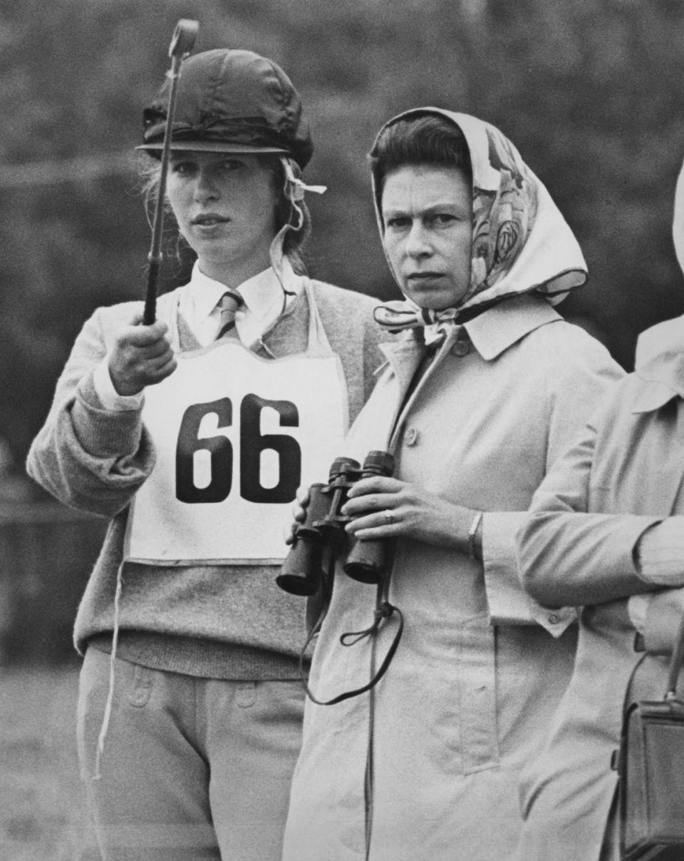 <p>Alongside Queen Elizabeth during the Eridge Horse Trials in East Sussex.</p>