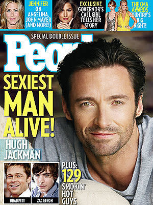 Hugh Jackman, 2008: Another non-American inductee is Australian-born actor, Hugh Jackman. The multi-talented star can act, sing, dance and even host the Academy Awards in fine form. 