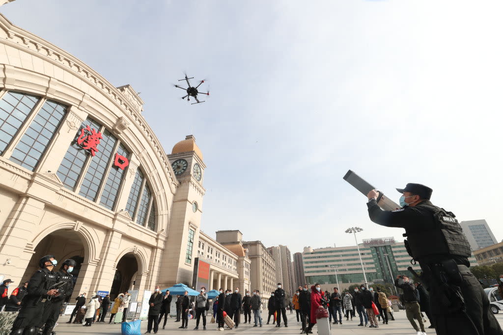 Railway Police Open Day In Wuhan