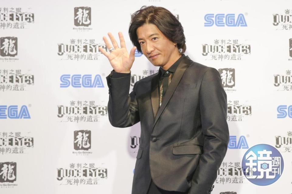 木村拓哉是這次配音陣容中第一個確定的人選，從以前聲演過的魔法師霍爾變成《蒼鷺與少年》中的平凡爸爸。（攝影陳仁萱）